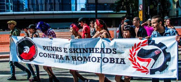 Punks e Skinheads contra a homofobia